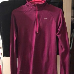 Nike Running 3/4 zip pullover